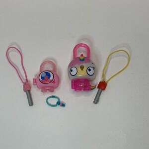 Hasbro 2017 lock Stars pink unicorn toy figure Includes 2 Keys, A Charm & Pal
